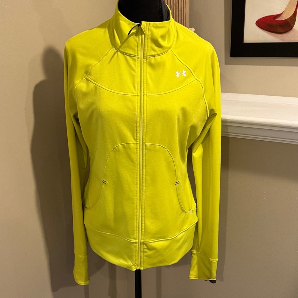 Under Armour Women's Bright Yellow full zip